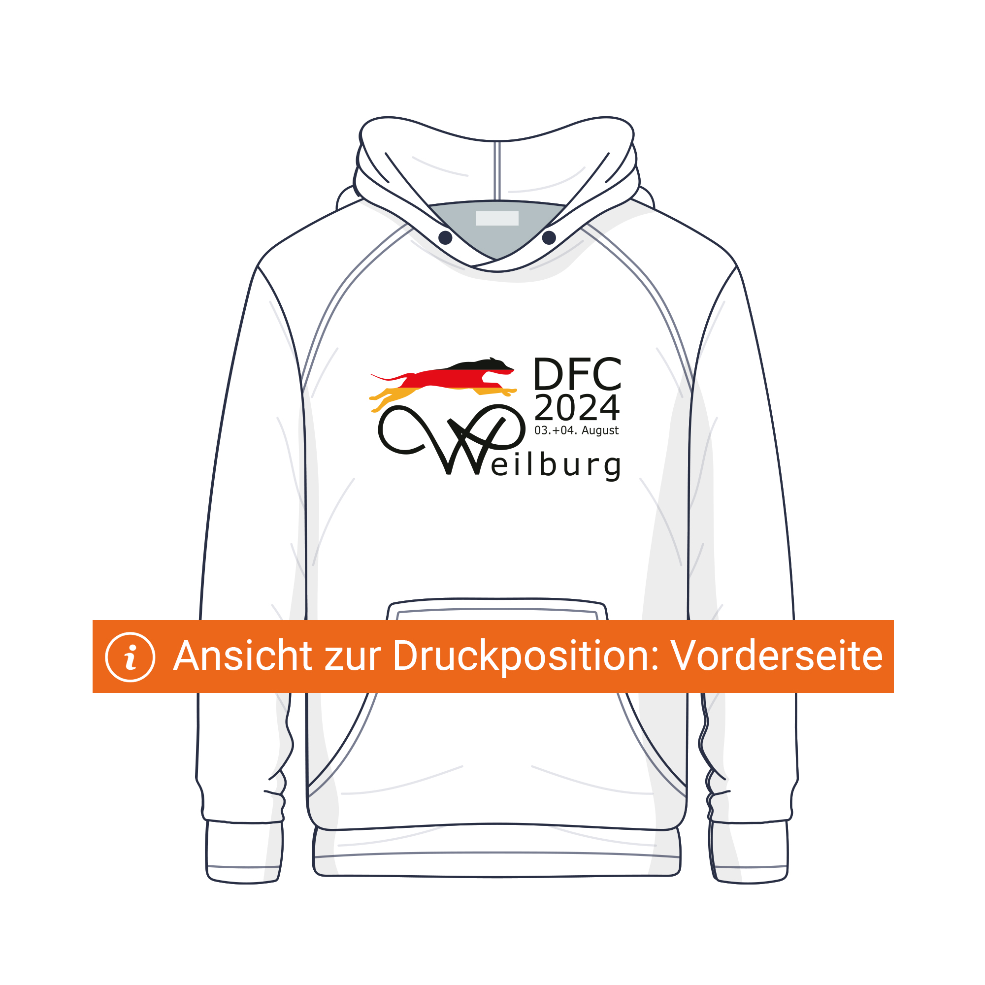 Hoodie Kids - Farbe: jet black | Größe: 1/2 (XXS)
