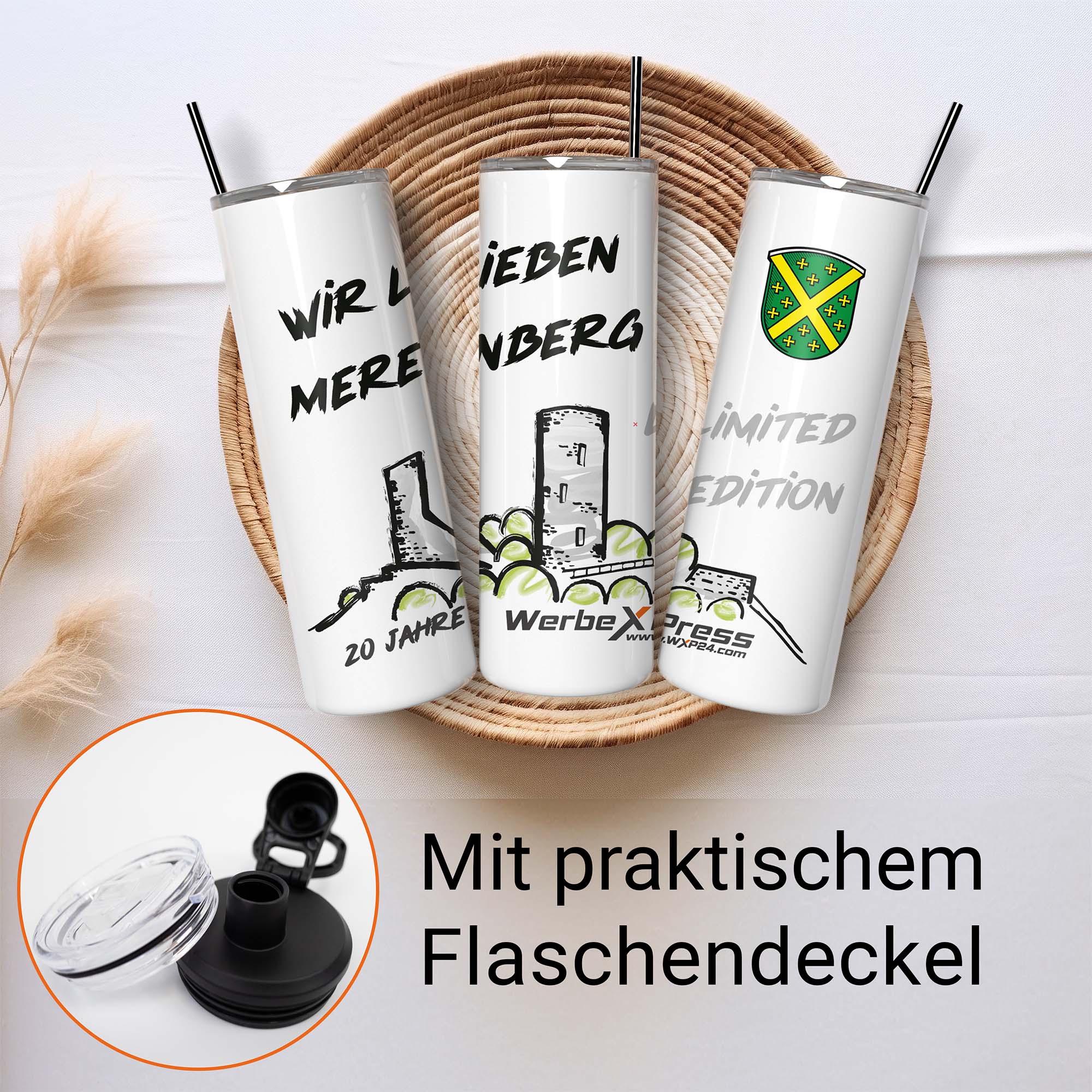 Tumbler Wir lieben Merenberg (20oz)