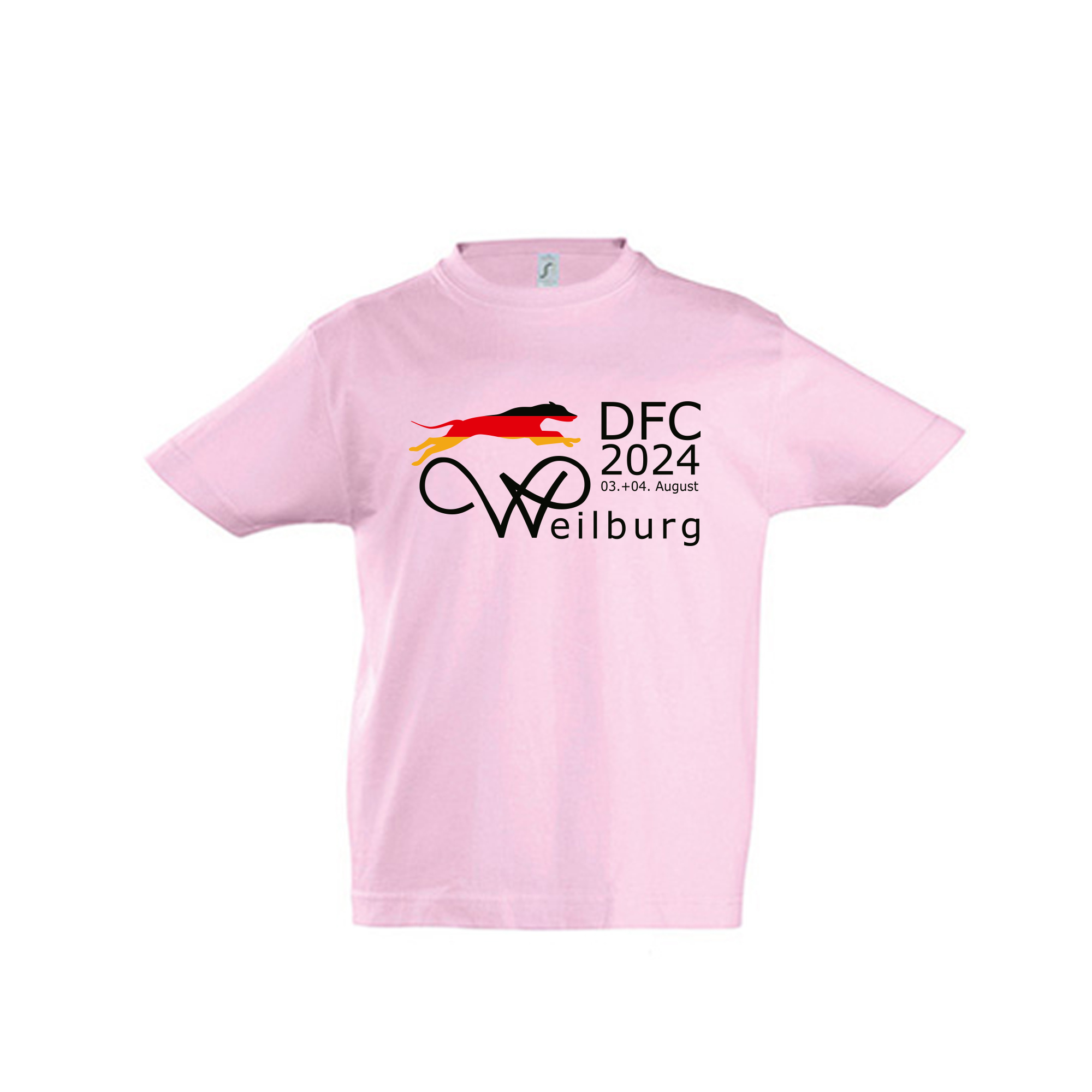 T-Shirt Kids - Farbe: medium pink | Größe: 10 Jahre (130/140)