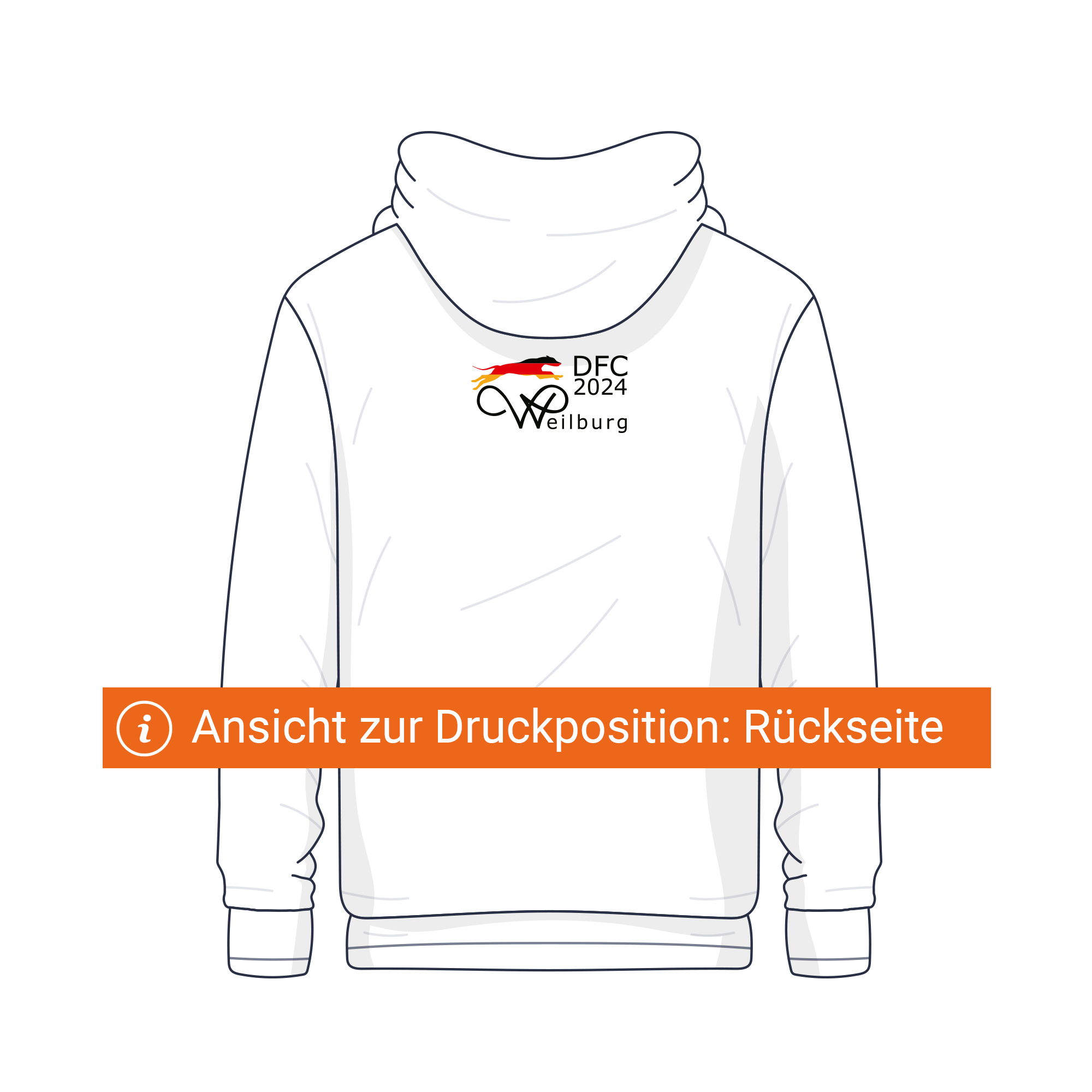 Hoodie - Farbe: jet black | Größe: L